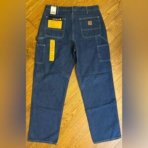 carhartt 36 x 34 jeans.  new with tags.  carpenter original dungaree fit